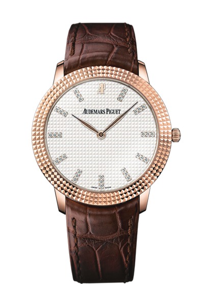 Audemars Piguet Classic Clou de Paris Pink Gold watch REF: 15163OR.GG.A088CR.02